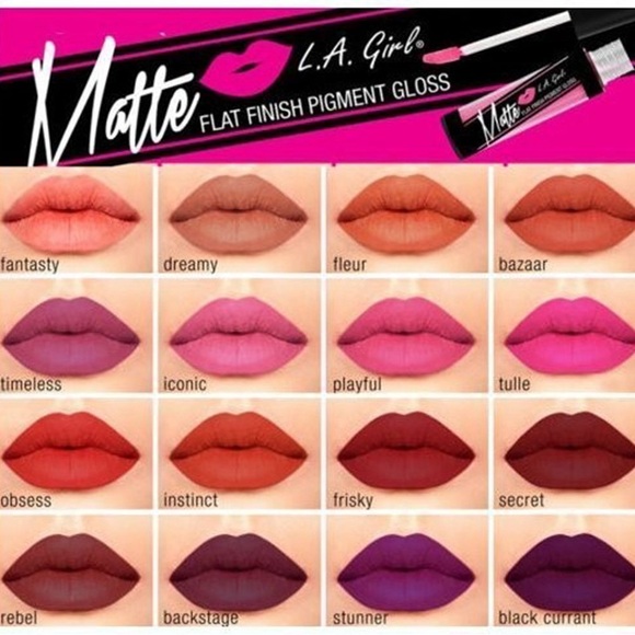 L.A. Girl Matte Flat Finish Pigment Gloss - Backstage - Picture 4 of 4